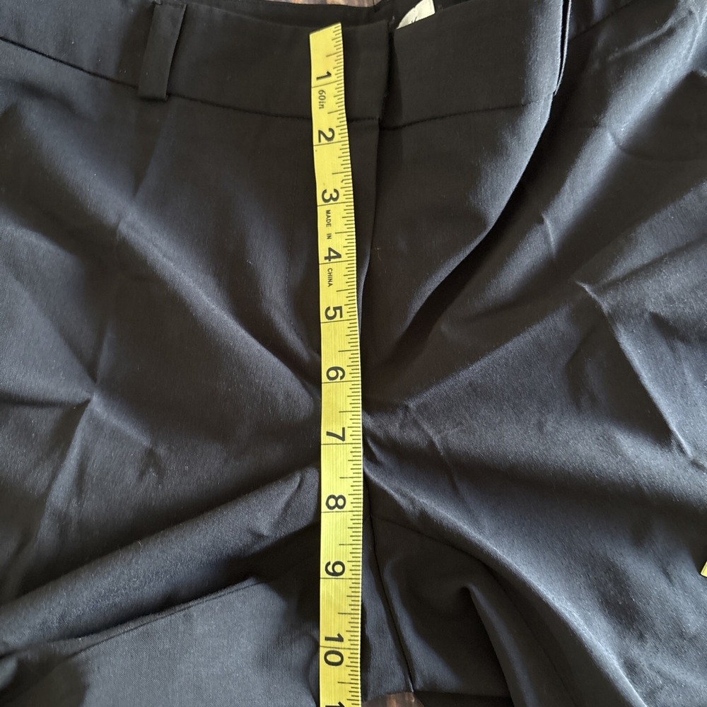 Trina Turk Los Angeles  | Black Trouser Dress Pant Business Straight Leg Size 4 - Picture 6 of 9